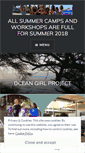 Mobile Screenshot of oceangirlproject.org